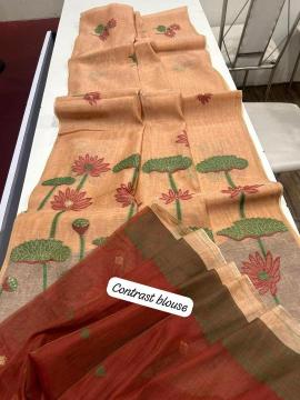 Akshara muga cotton Wholesale sarees in Hyderabad