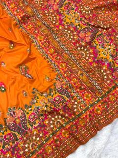 Akshara rajwadi pashmina Saree manufacturers in India