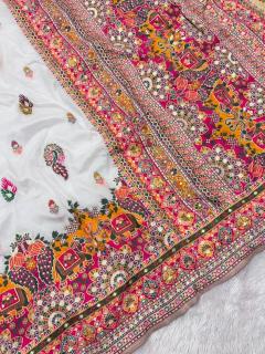 Akshara rajwadi pashmina Saree manufacturers in India