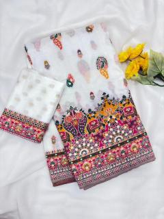 Akshara rajwadi pashmina Saree manufacturers in India