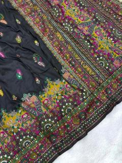 Akshara rajwadi pashmina Saree manufacturers in India