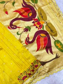 Akshara silk paithani Saree manufacturer in India