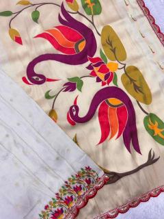 Akshara silk paithani Saree manufacturer in India