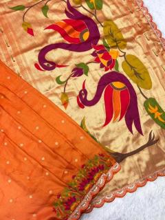 Akshara silk paithani Saree manufacturer in India