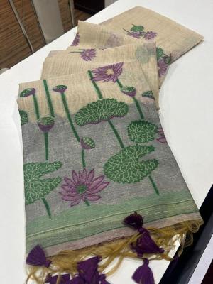 Akshara soft muga silk Saree market in Surat textile