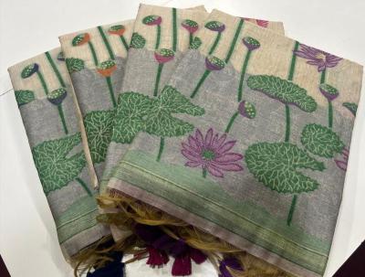 Akshara soft muga silk Saree market in Surat textile