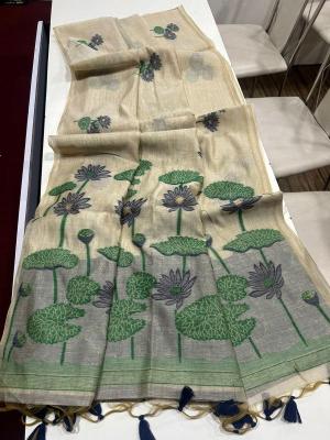 Akshara soft muga silk Saree market in Surat textile