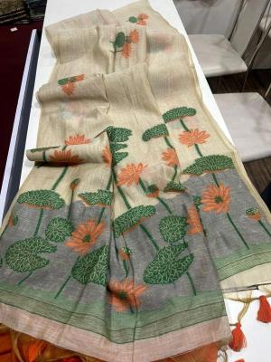 Akshara soft muga silk Saree market in Surat textile