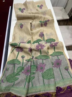 Akshara soft muga silk Saree market in Surat textile
