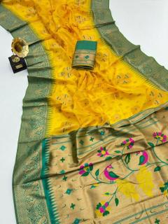 Akshara soft paithani silk Indian sarees wholesale