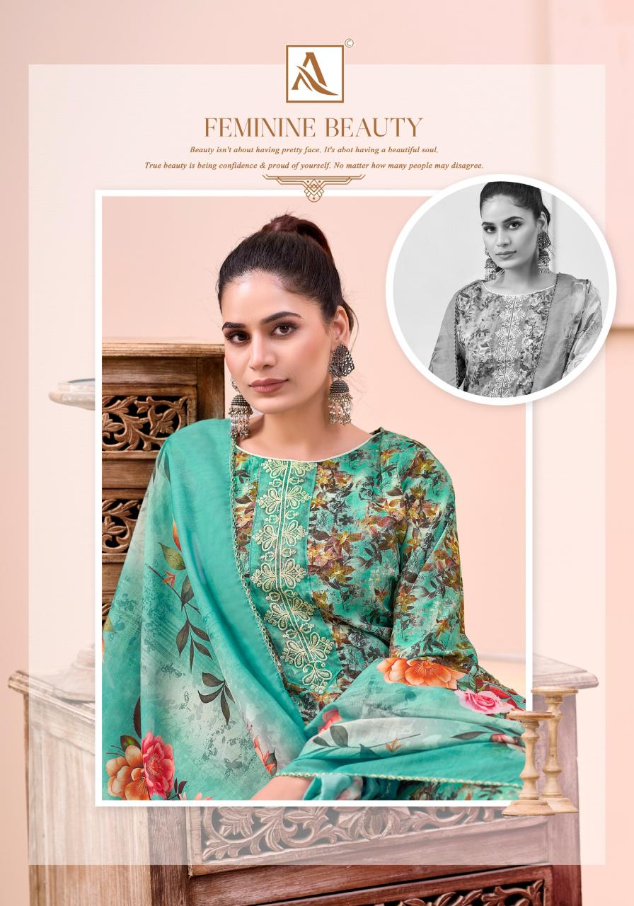 Alok Super Queen Edition 5  Dress material wholesale market