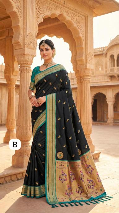 Anupama black speical edition Best Saree Wholesalers in India
