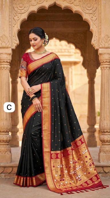 Anupama black speical edition Best Saree Wholesalers in India
