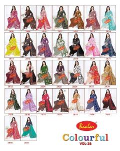 Baalar colourful vol-28 Dress materials wholesalers