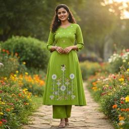 Ballika A line 2 pcs Wholesale Kurti supplier in Mumbai