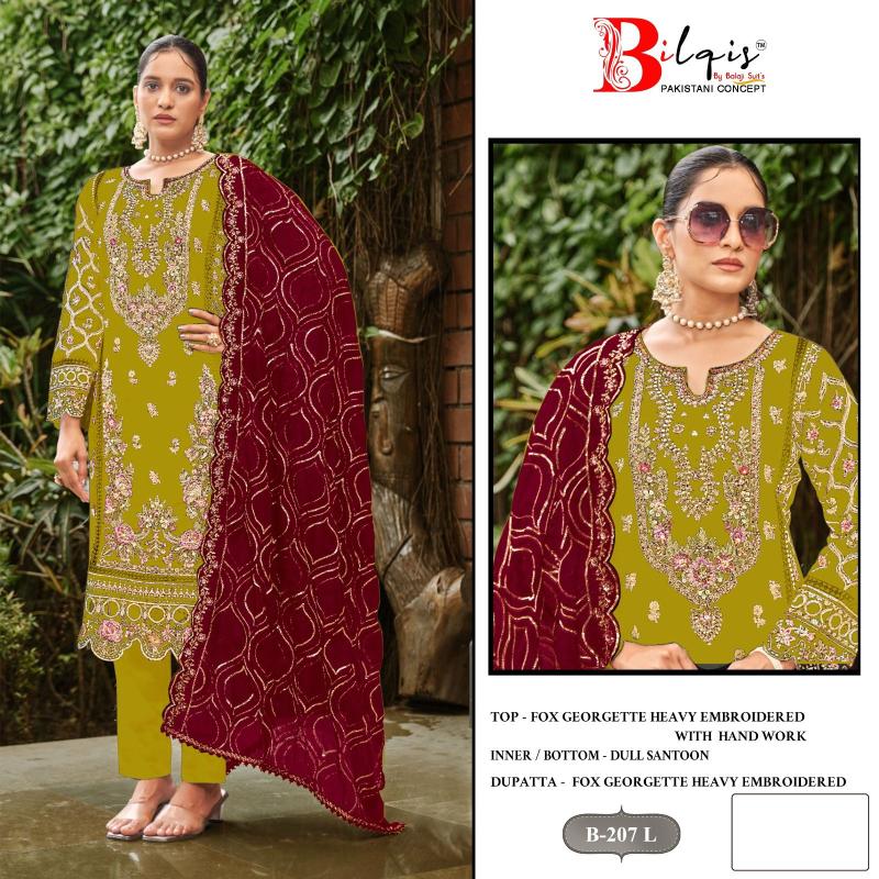Bilqis B 207 I To L Wholesale Salwar Kameez suppliers