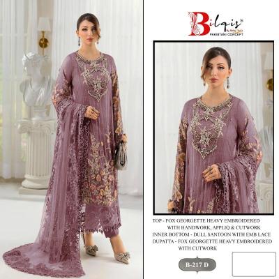 Bilqis B-217 A TO D Designer Salwar Kameez in hydrabad
