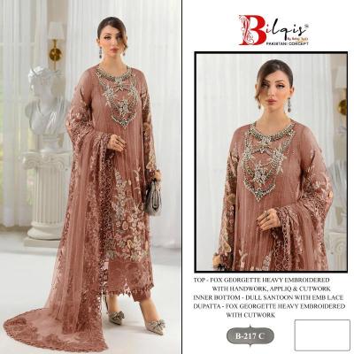 Bilqis B-217 A TO D Designer Salwar Kameez in hydrabad