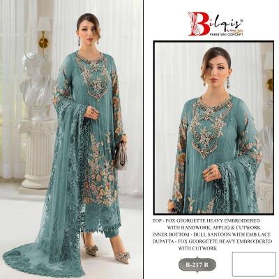 Bilqis B-217 A TO D Designer Salwar Kameez in hydrabad
