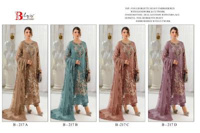 Bilqis B-217 A TO D Designer Salwar Kameez in hydrabad
