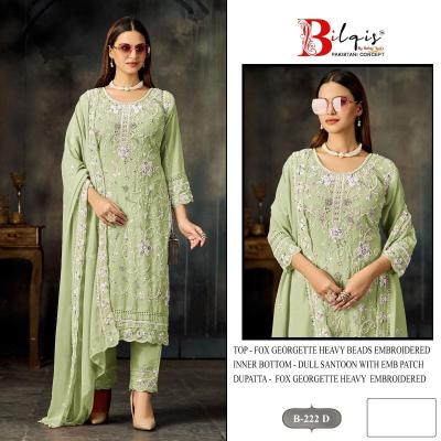 BilqisTM d.no B-222 A TO D Latest Sawlar Kameez collection in bulk