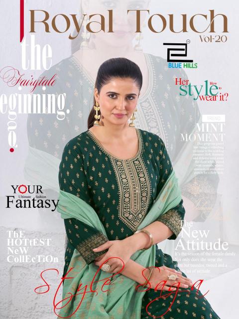 Blue hills royal touch vol 20 Bulk kurtis supplier