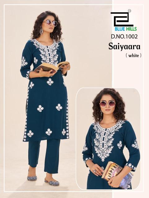 Blue hills saiyaara Kurti wholesalers in Delhi