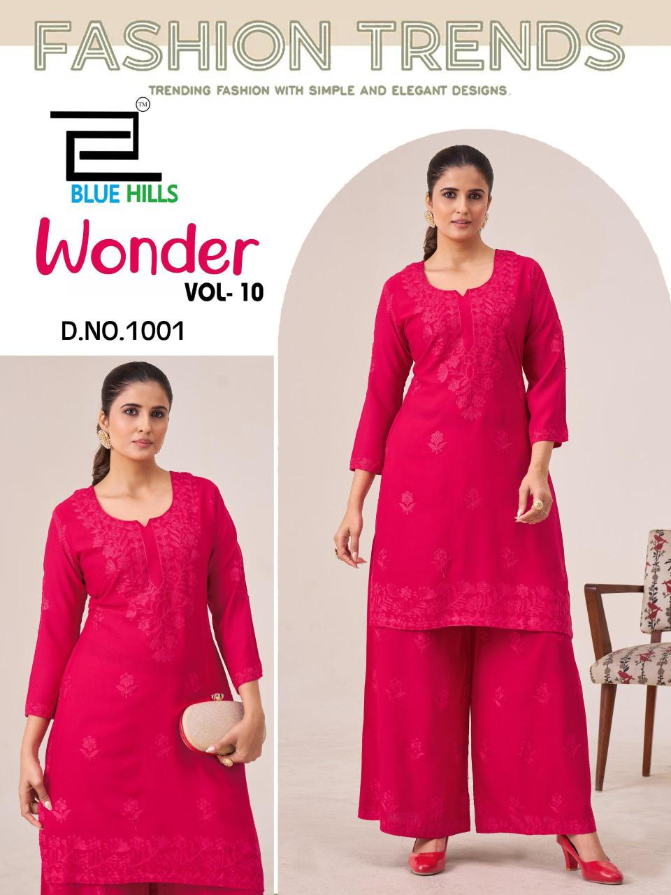 Blue Hills Wonder Vol 10  Kurti suppliers in Surat