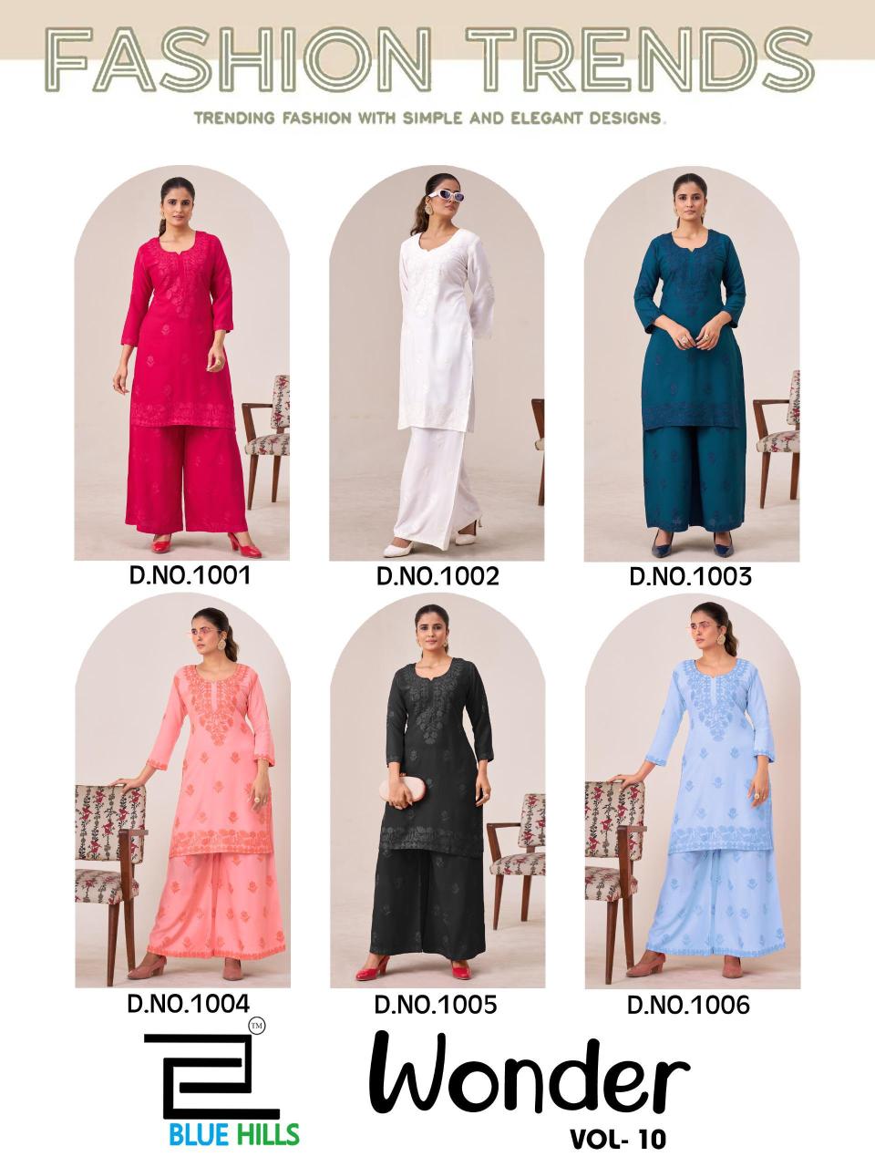 Blue Hills Wonder Vol 10  Kurti suppliers in Surat