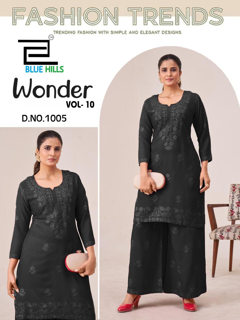 Blue Hills Wonder Vol 10  Kurti suppliers in Surat