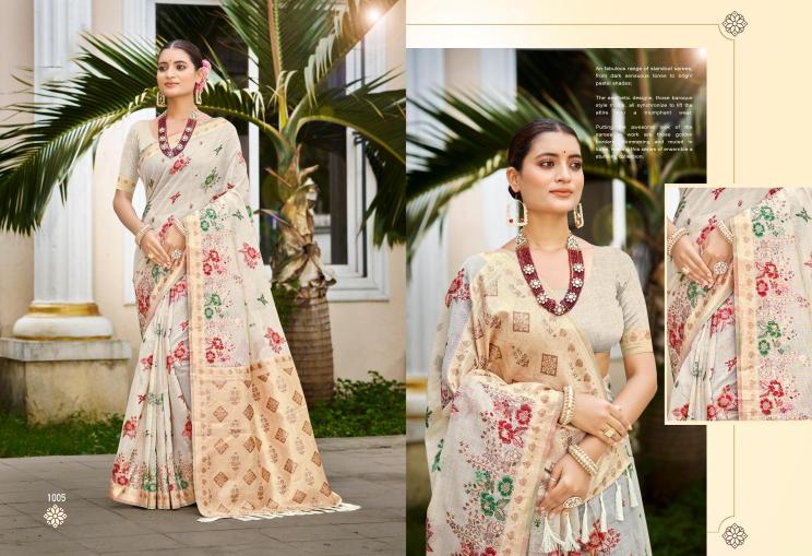 Bunawat - Gulabi  Party wear saree suppliers in Kolkata