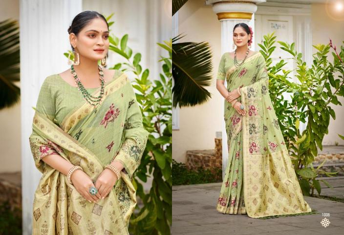 Bunawat - Gulabi  Party wear saree suppliers in Kolkata