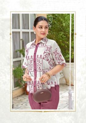 Clysi blizz cotton cord set Surat Kurti market