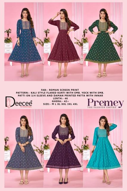 Deecee premey Kurti Manufacturers in India
