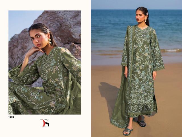 Deepsy afrozeh lawn 25-2  Traditional Salwar Kameez Suppliers