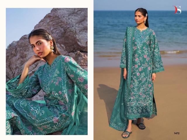 Deepsy afrozeh lawn 25-2  Traditional Salwar Kameez Suppliers