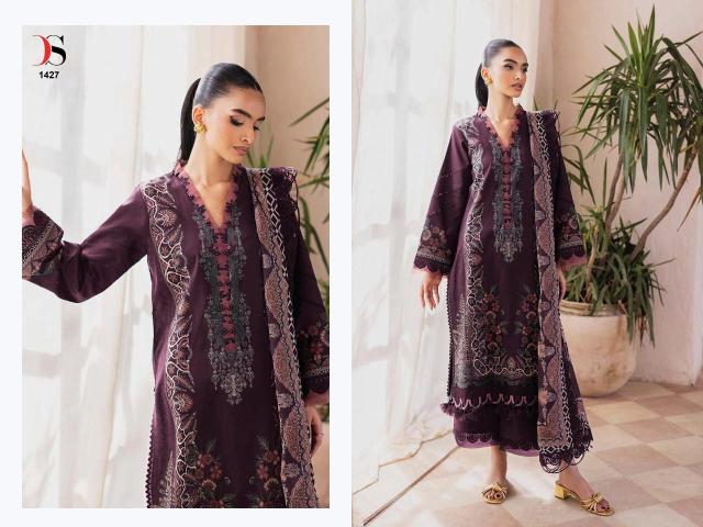 Deepsy jade bliss lawn 25-3 Sawlar Kameez wholesale for online stores