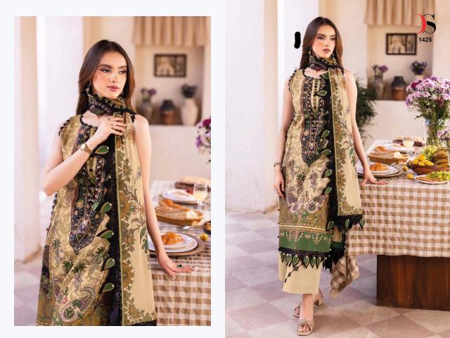 Deepsy jade bliss lawn 25-3 Sawlar Kameez wholesale for online stores