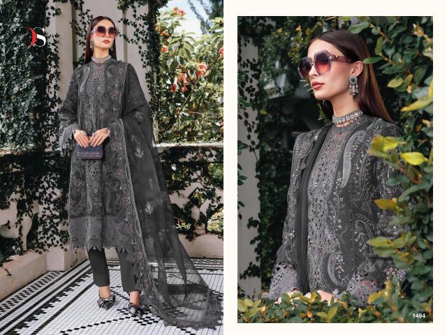 Deepsy maria b luxe 25 Wholesale designer salwar kameez