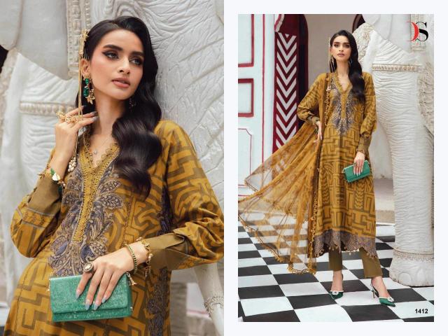 Deepsy maria B. mprint 25-5 Sawlar Kameez wholesale suppliers in Delhi