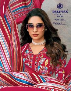 Deeptex miss india vol-95 Dress material wholesale market in Gujarat