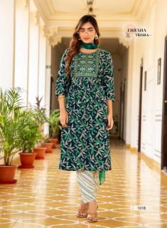 Erraha trisha vol-3 Kurtis wholesale dealers in Hyderabad