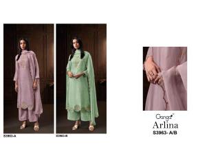 Ganga arlina 3963 Wholesale dress materials in Hyderabad