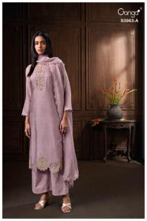 Ganga arlina 3963 Wholesale dress materials in Hyderabad