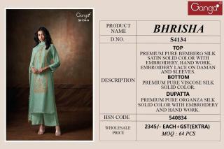 Ganga bhrisha 4134 Wholesale dress materials suppliers