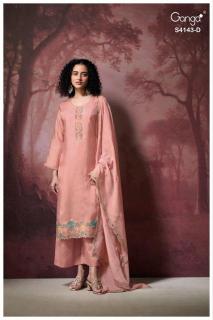 Ganga binaaya 4143 Online dress material suppliers in Delhi