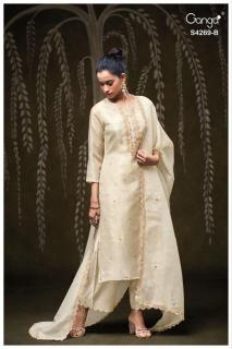 Ganga Cazra 4269 Dress material suppliers in Kolkata
