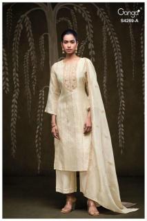 Ganga Cazra 4269 Dress material suppliers in Kolkata