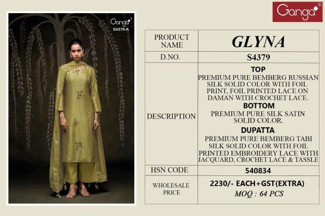 Ganga Glyna 4379 Latest Salwar Kameez retailers in Bangalore