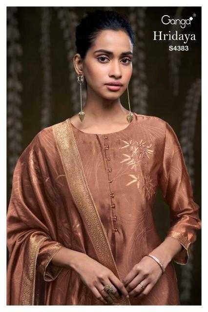 Ganga hridaya 4383 Mumbai dress material suppliers
